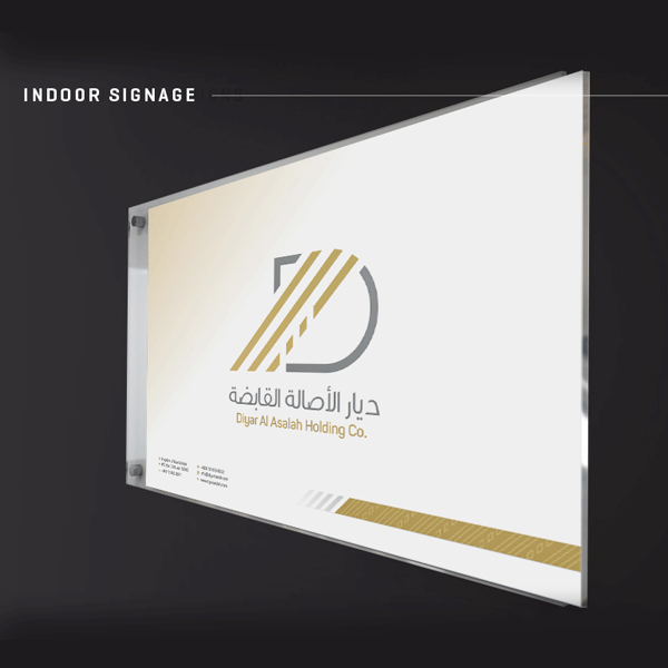 Hire Creative, Professional Graphics designer for your Indoor Signage designs. Saudi Indoor Signage Design Services 2025 in Riyadh, Jeddah.