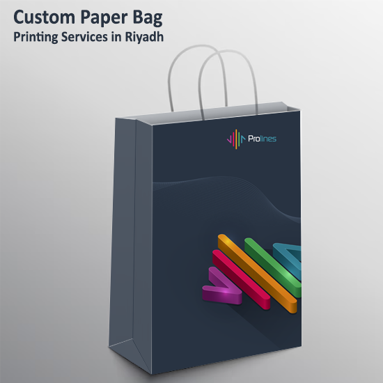 Custom Paper Bag Printing Services in Riyadh 2025 - طباعة اكياس ورقية و كرتونية - طباعة اكياس ورقية الرياض - اطبع لوجو على أكياس وعلب