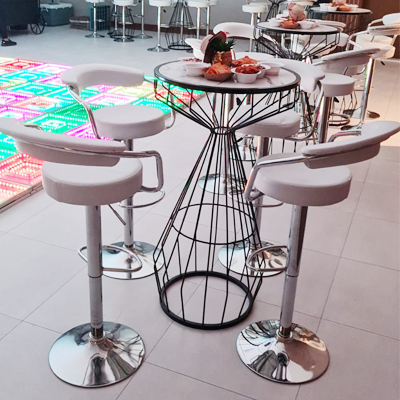 تأجير طاولات كوكتيل بالرياض - تأجير طاولات بوفيه وكراسي في الرياض - تأجير كراسي طاولات الرياض‎-Cocktail Table Rentals in Riyadh 2026