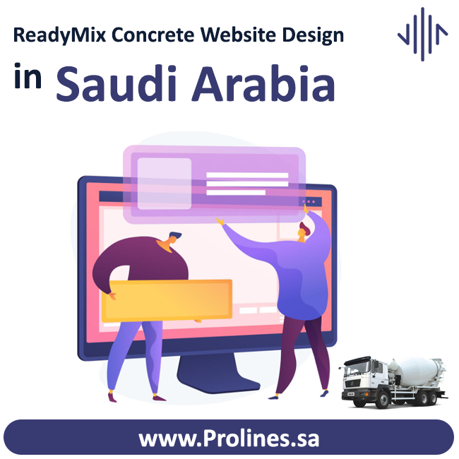 Looking for professional readymix concrete website design in Saudi Arabia? Prolines delivers SEO-friendly, responsive websites for readymix concrete suppliers in Riyadh and Jeddah to attract clients and grow business in 2026. تصميم مواقع الكترونية في السعودية - أفضل شركة تصميم مواقع سعودية | تصميم موقع للشركات والأفراد