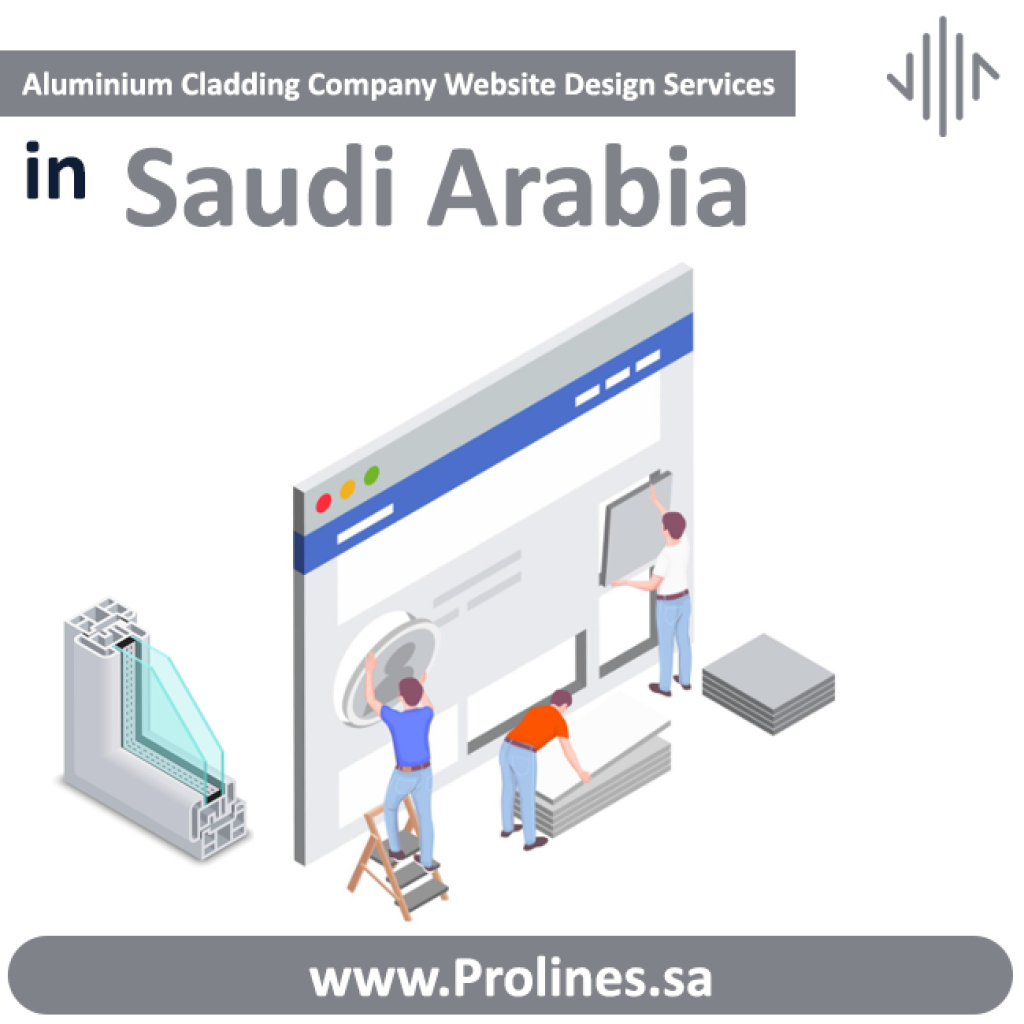 Aluminium Cladding Company Website Design in Saudi Arabia | Prolines
