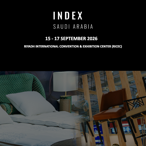Discover INDEX Saudi Arabia 2026, the Kingdom’s leading interior design and fit-out exhibition. Join designers, architects, and developers from 15–17 September 2026. Discover INDEX Saudi Arabia 2026, the Kingdom’s leading interior design and fit-out exhibition. Join designers, architects, and developers from 15–17 September 2026.