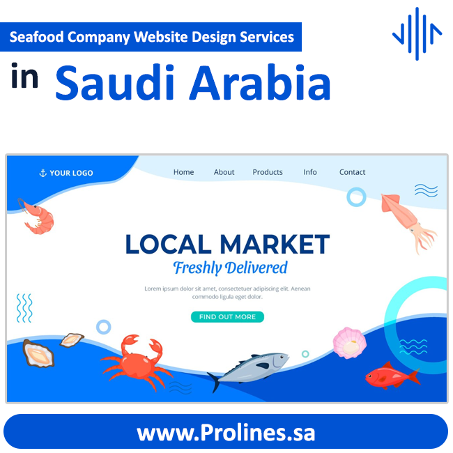 Seafood Company Website Design in Saudi Arabia 2026 Jeddah, Riyadh - تصميم موقع ووردبريس احترافي - تصميم مواقع الكترونية في السعودية - أفضل شركة تصميم مواقع سعودية | تصميم موقع للشركات والأفراد