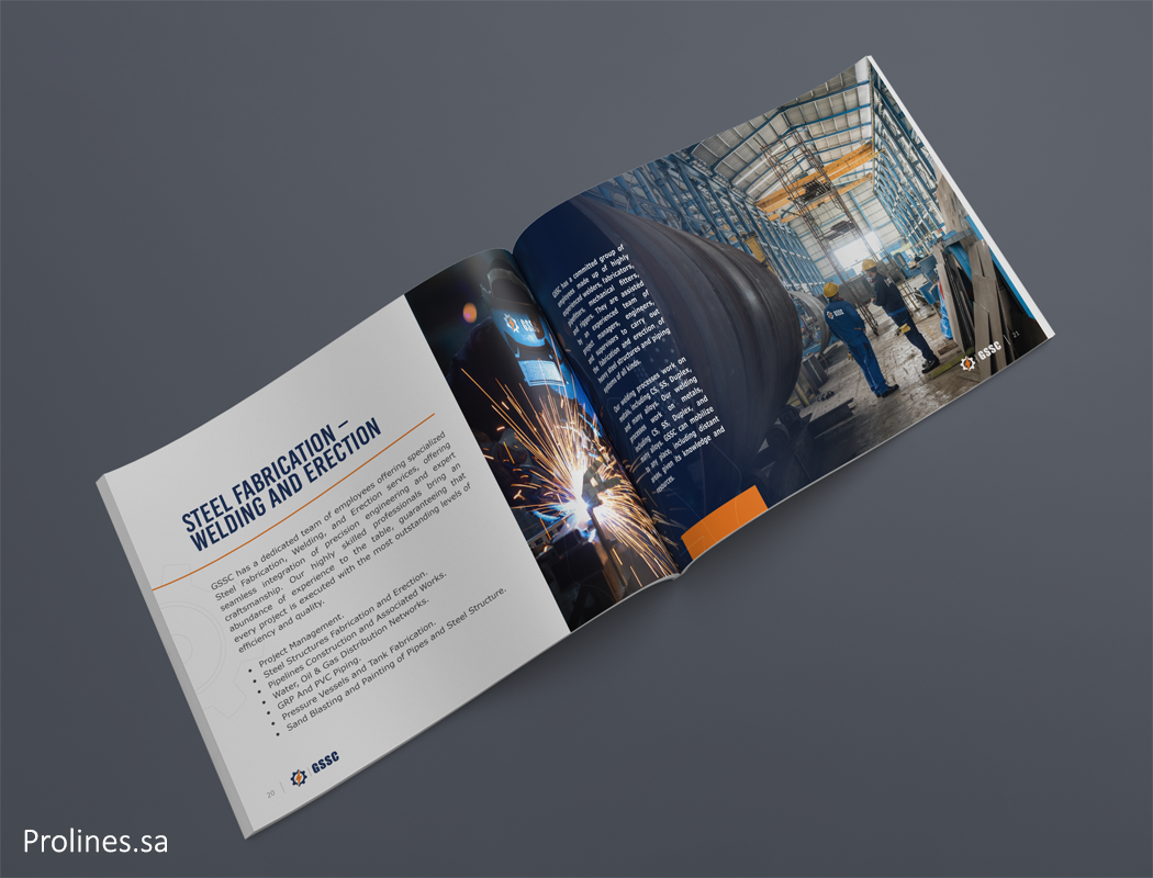 Prolines company profile design services in Jeddah, Riyadh, Saudi Arabia 2026 - خدمات تصميم بروفايل الشركة من برولاينز في جدة والرياض السعودية