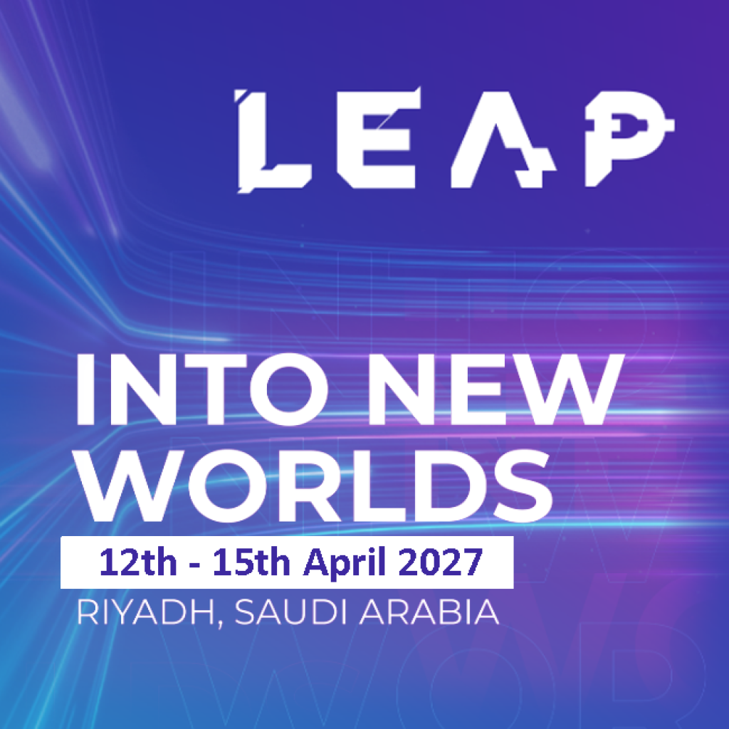 LEAP 2027 Riyadh, Saudi Arabia, 12th - 15th April 2027. Global Tech Event in Riyadh. LEAP 2026 Date, Time, Exhibitors, Address, Website, Social Media.