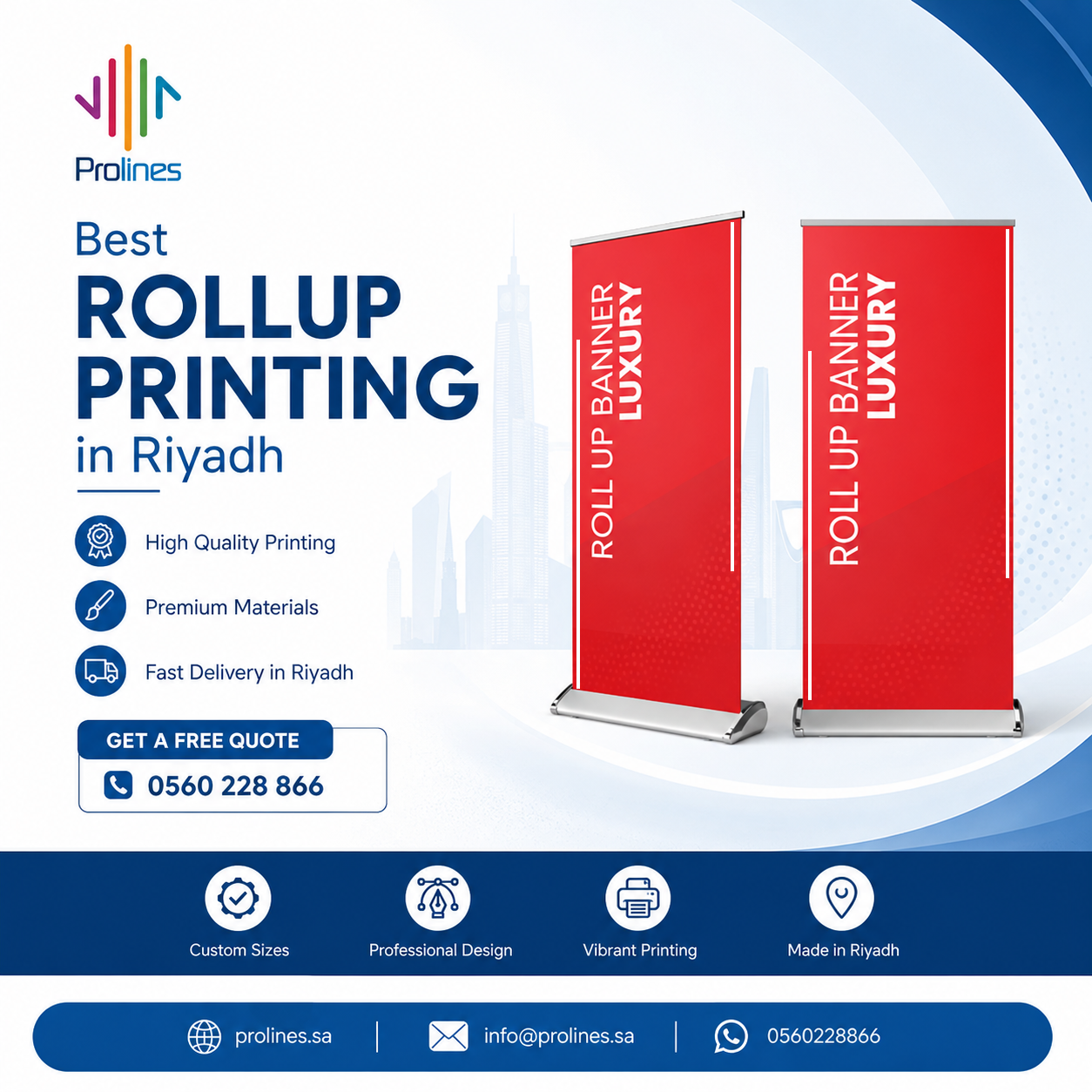 Custom rollup banner printing in Riyadh for businesses and events 2027 / طباعة ستاند رول أب للمعارض والفعاليات في الرياض Custom rollup banner printing in Riyadh for businesses and events 2027 / طباعة ستاند رول أب للمعارض والفعاليات في الرياض