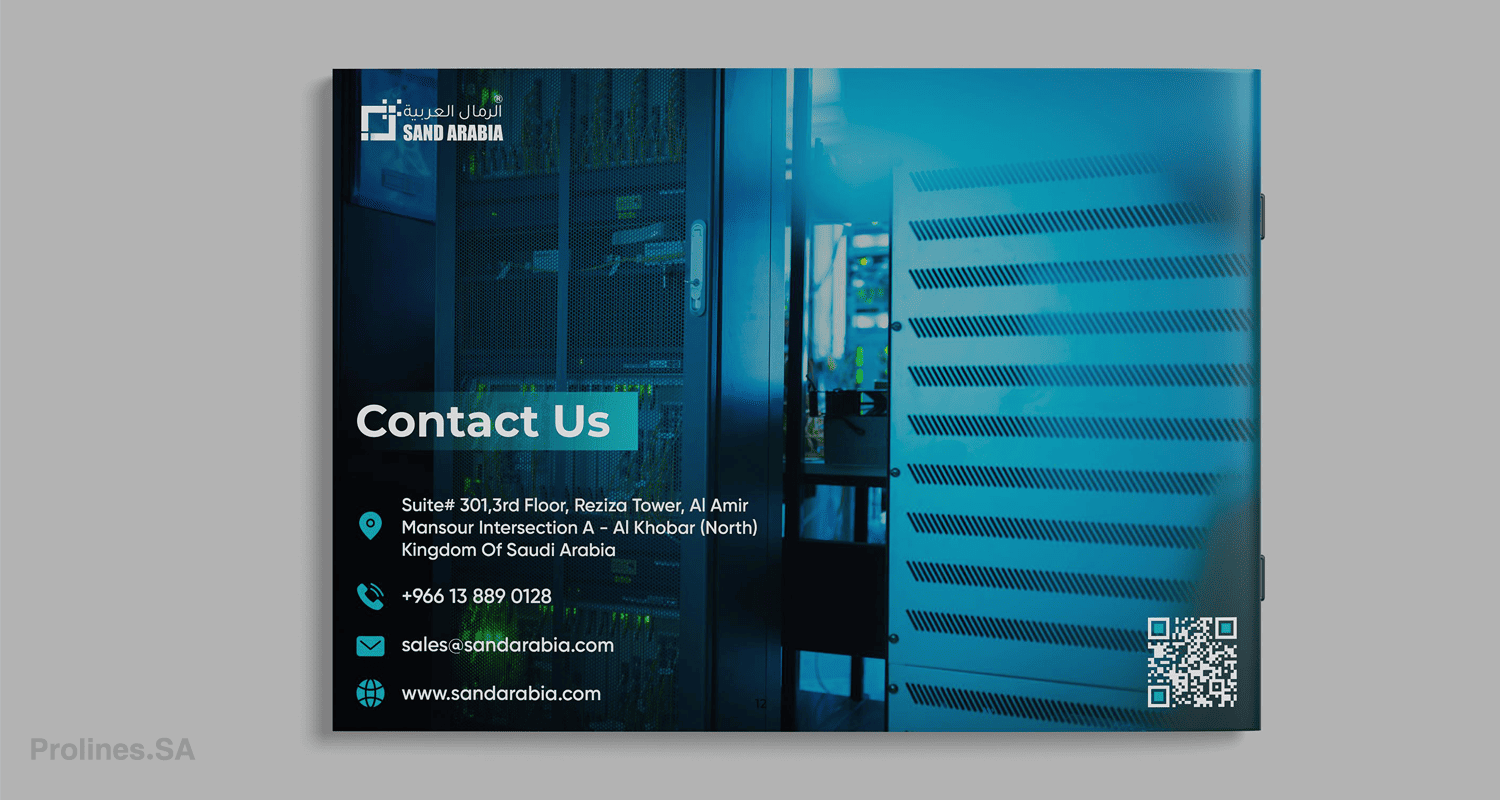 Sand Arabia Company Profile Design in Saudi Arabia by Prolines - خدمات تصميم بروفايل الشركات في السعودية لشركة الرمال العربية بواسطة برو لاينز
