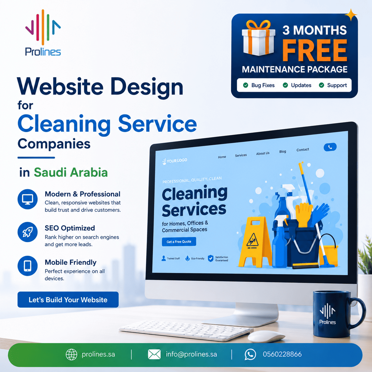 Website design for cleaning service companies in Saudi Arabia 2027 | Riyadh & Jeddah | Prolines - تصميم مواقع لشركات خدمات التنظيف في السعودية 2027 | الرياض وجدة | برو لاينز Website design for cleaning service companies in Saudi Arabia 2027 | Riyadh & Jeddah | Prolines - تصميم مواقع لشركات خدمات التنظيف في السعودية 2027 | الرياض وجدة | برو لاينز